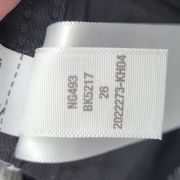 Madewell $128 10" High-Rise Skinny Jeans on Black Frost size 26 NWT NG493 - Picture 12 of 14